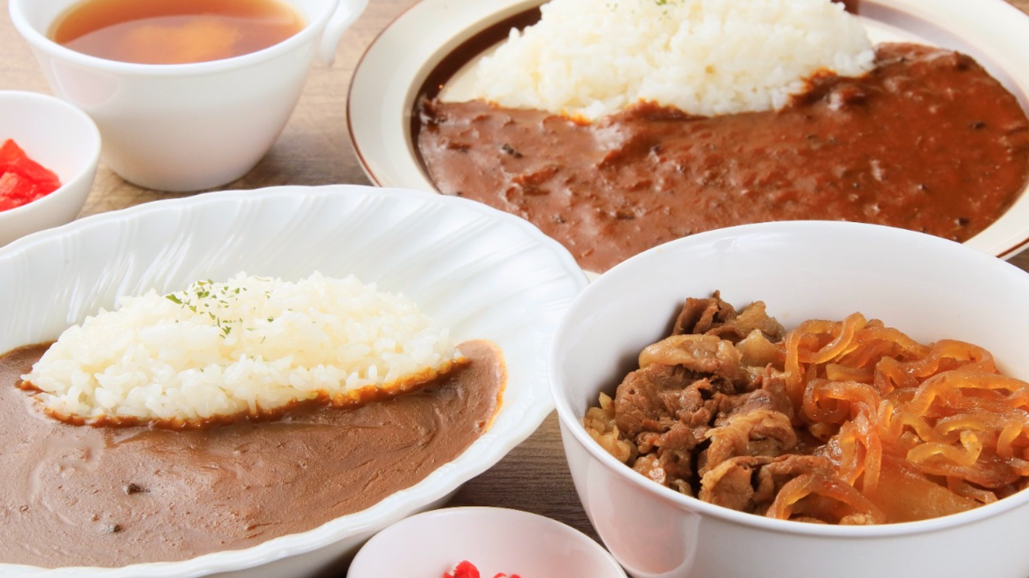 【朝食】日替わり朝食（一例）