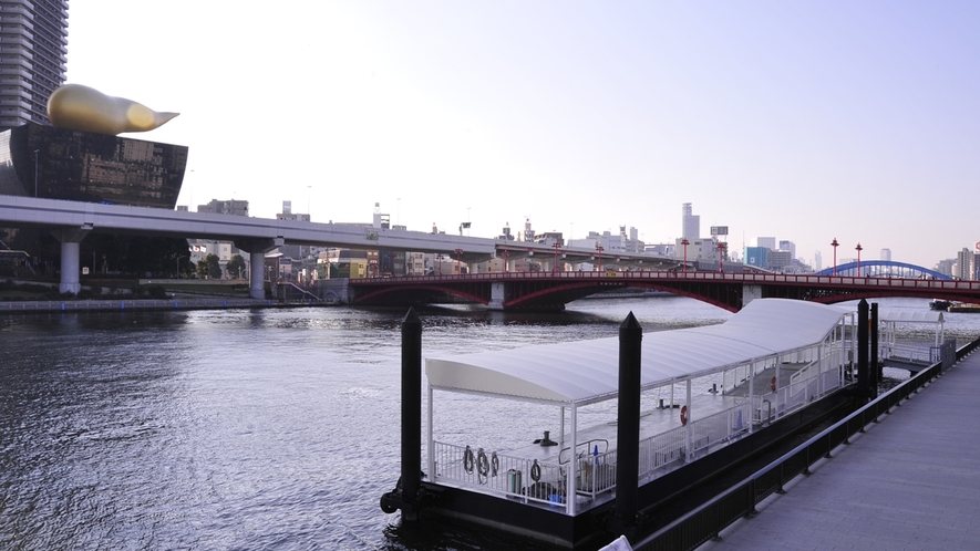*隅田川/3つの象徴的な橋が架かり、違った景色が楽しめます