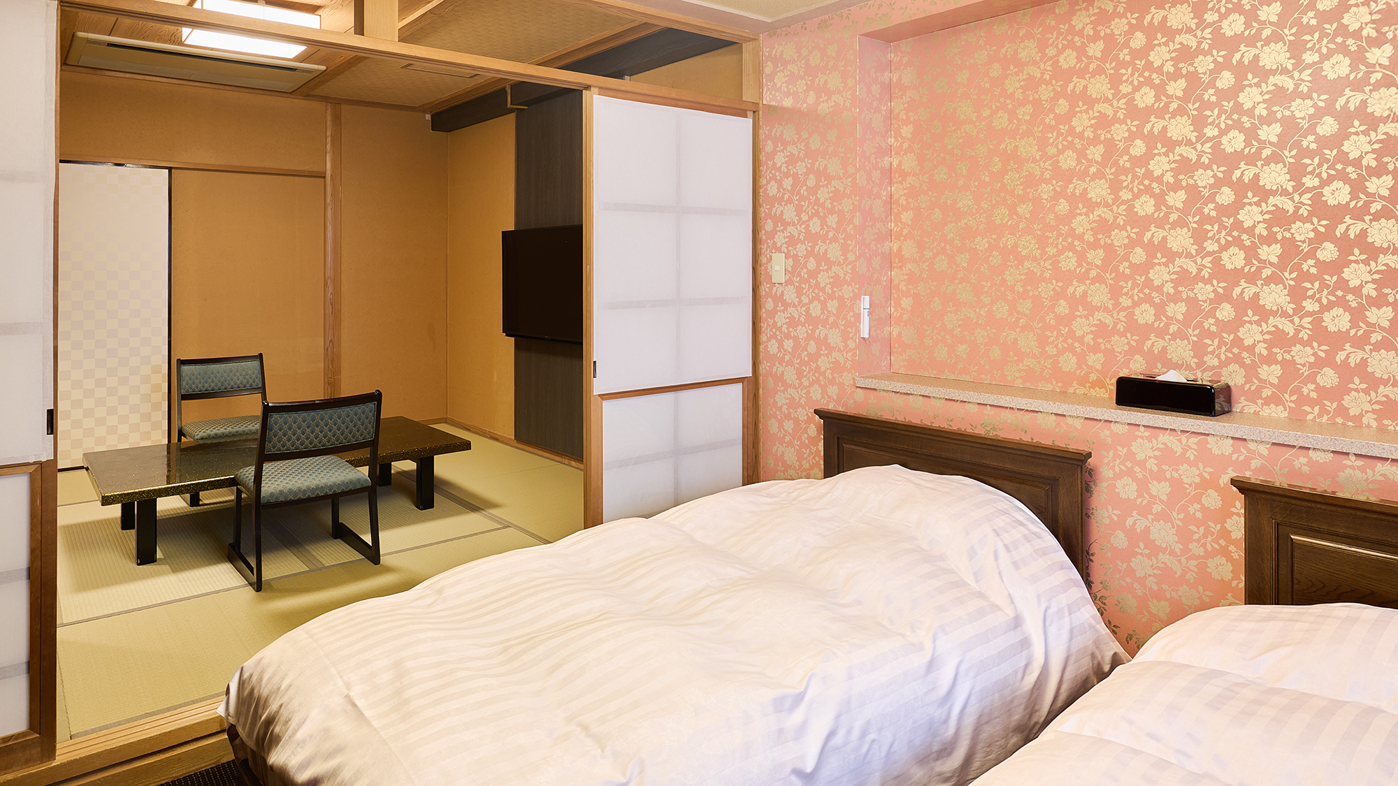 半露天風呂付和洋室