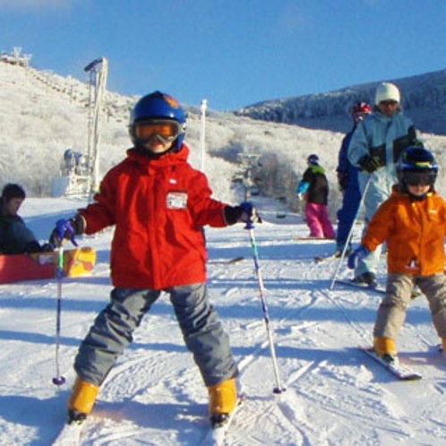 【周辺／九重スキー場】大分県唯一のスキー場。子どもから大人まで楽しめます♪