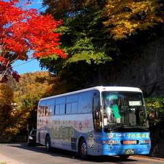 【定山渓温泉直行便『かっぱライナー号』 】札幌駅〜定山渓温泉（片道所要約60分）