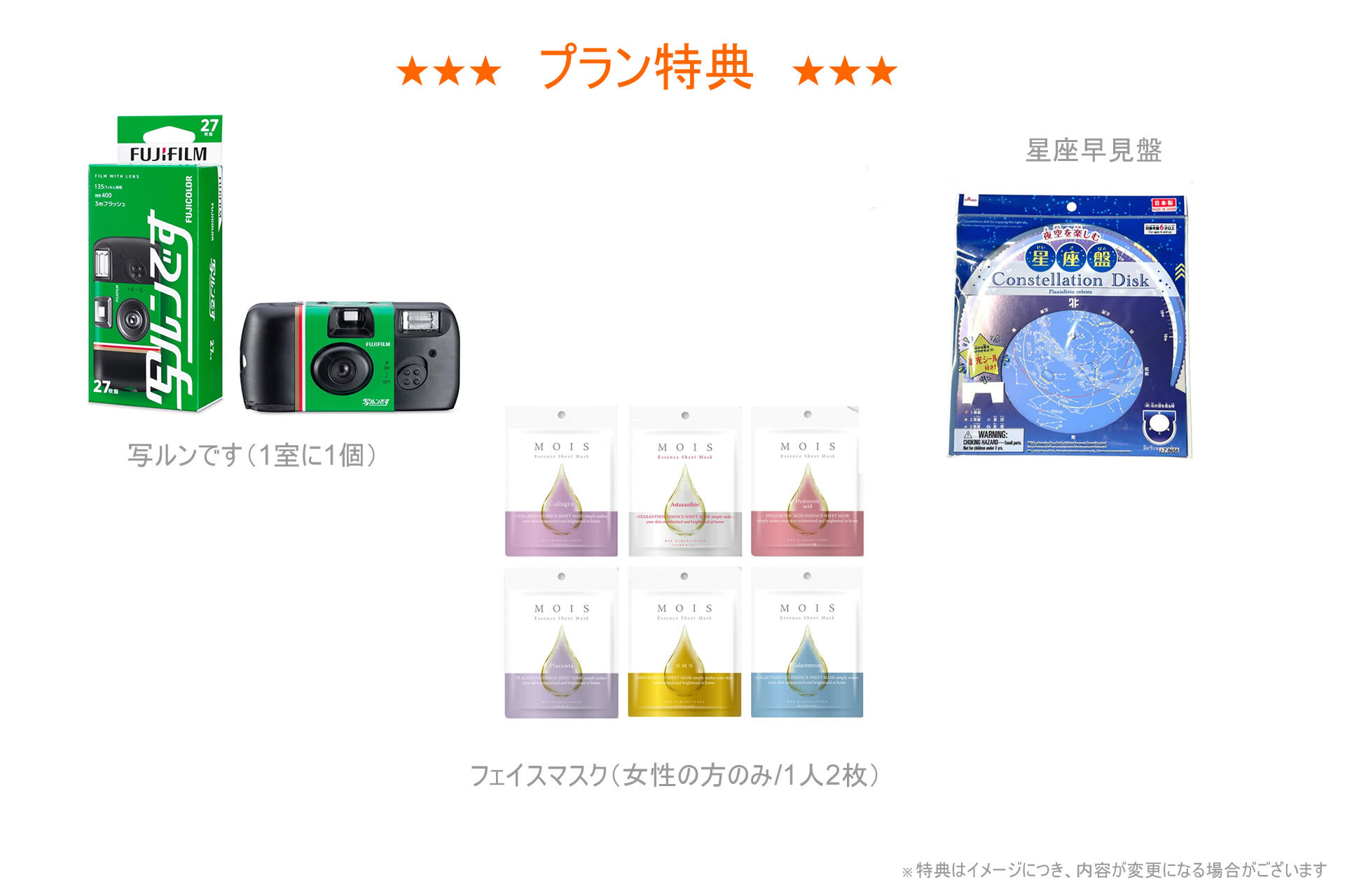 春休み【写ルンです付】アナログで残す家族の記憶　春の星空とフィルムで綴る　ファミリープラン　A