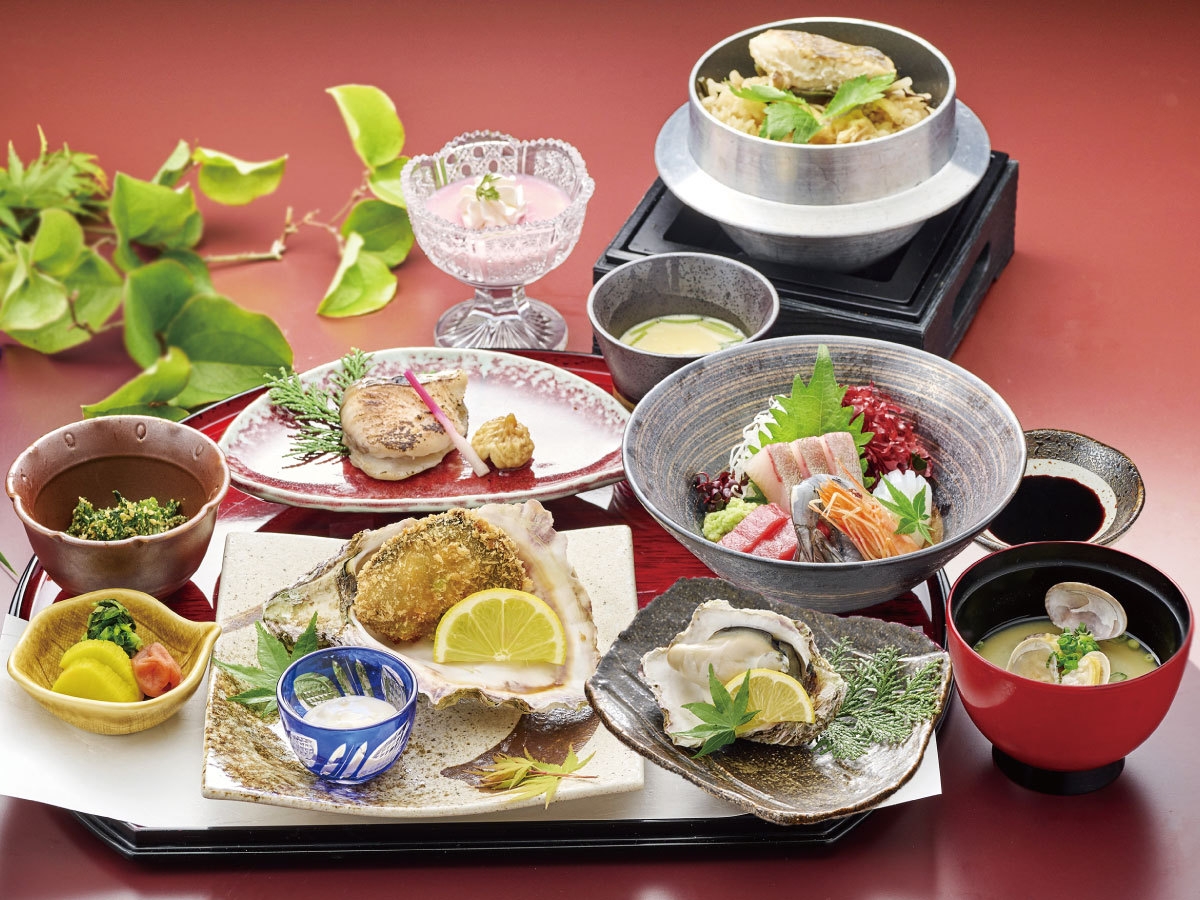 【一泊二食付き】佐伯産★岩牡蠣（イワガキ）尽くし御膳宿泊プラン