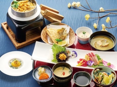 ★ウニ釜飯と化粧ウニ膳宿泊プラン