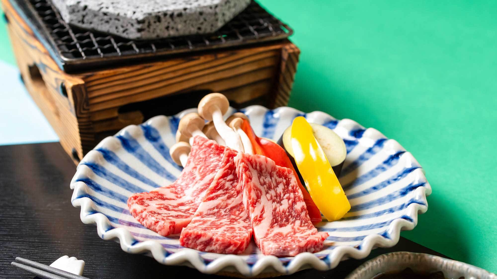 【10％OFF】【楽天スーパーSALE】スタンダード《富士山　溶岩石焼会席》プラン1泊2食