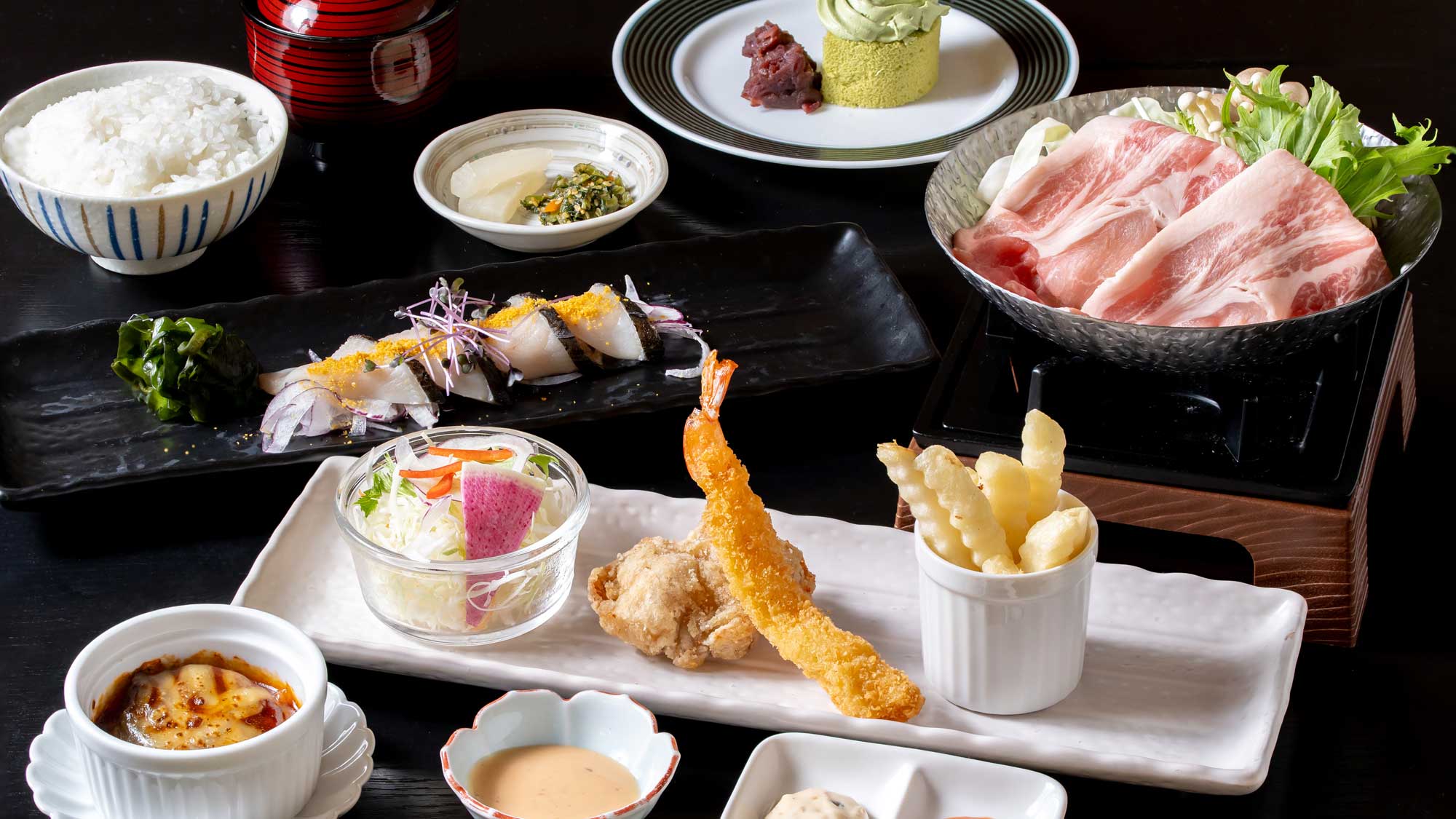 【パノラマイン山中湖】小学生夕食（イメージ）