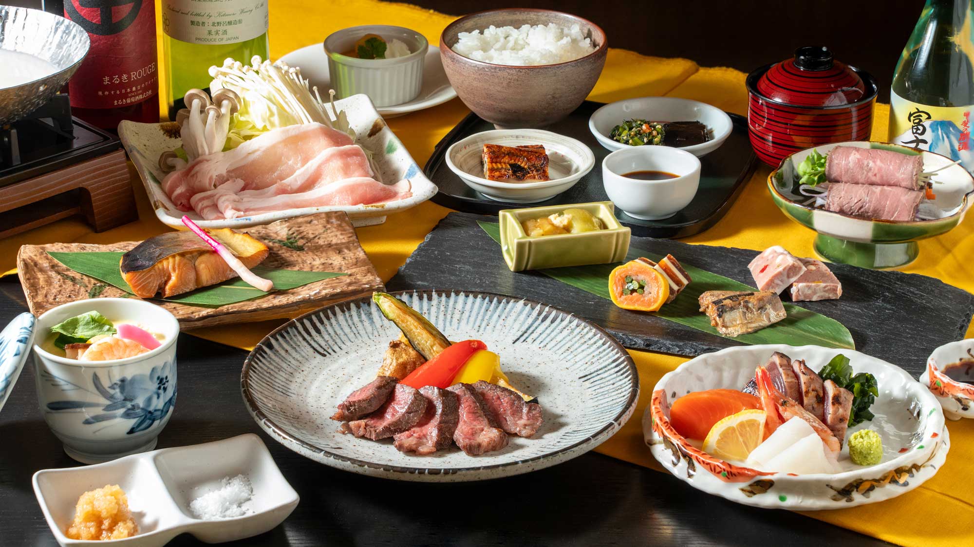 プレミアムコース《富嶽百景　彩会席》秋期間：9月～11月
