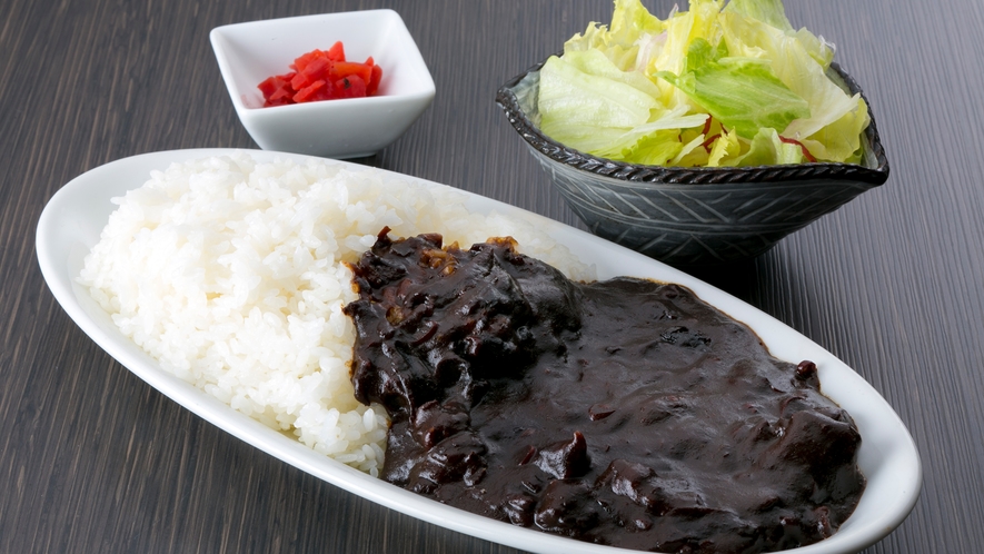 朝食黒カレー