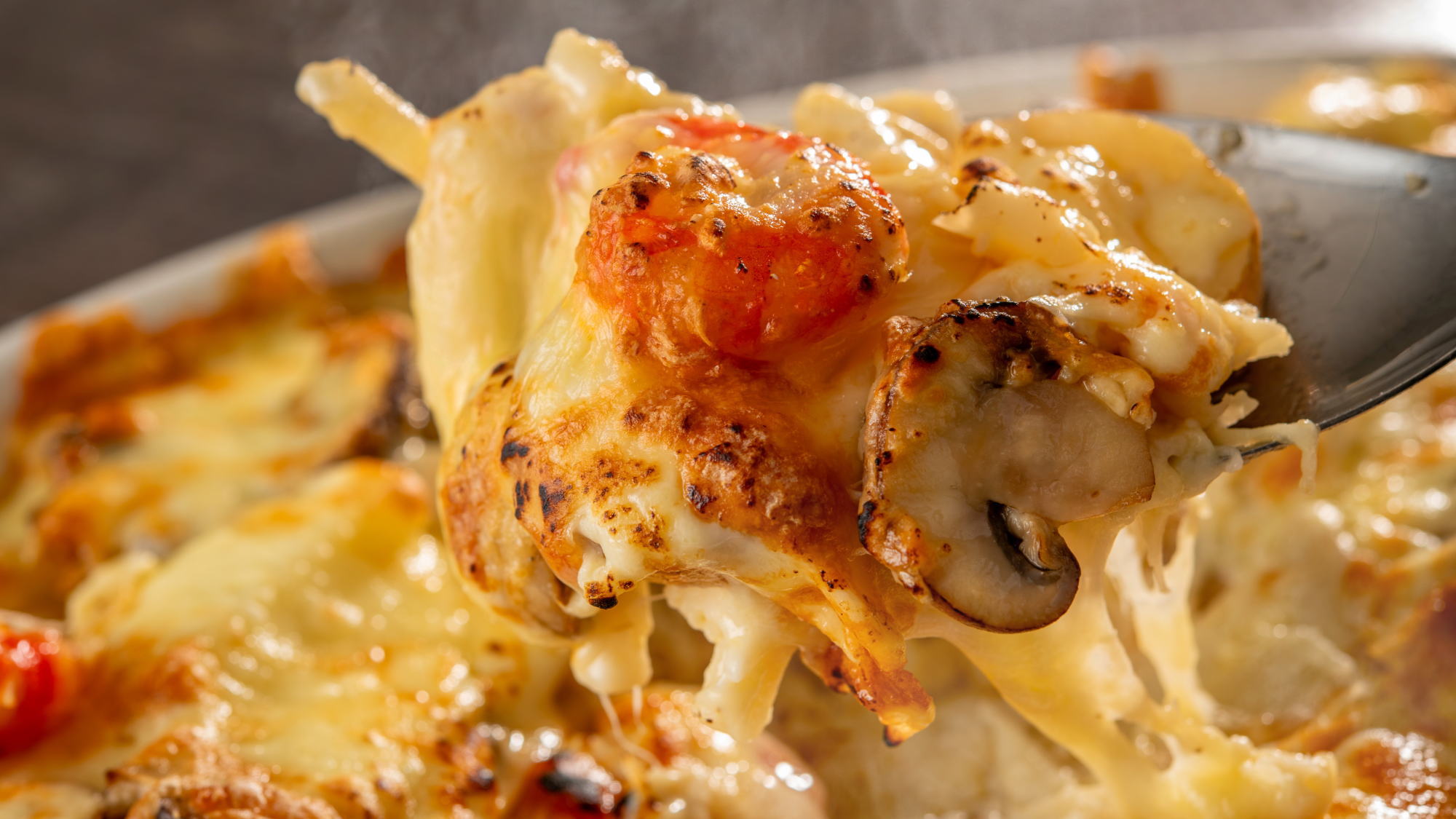 【冬メニュー】八幡平マッシュルームグラタン