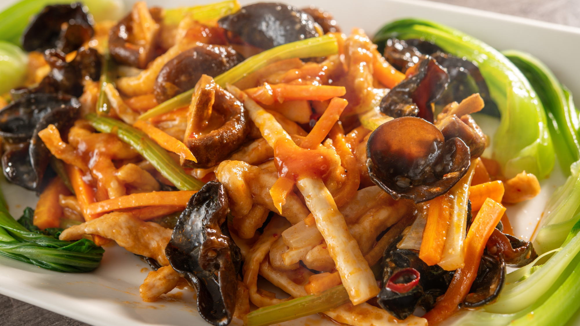 【冬メニュー】豚肉の辛味噌炒め