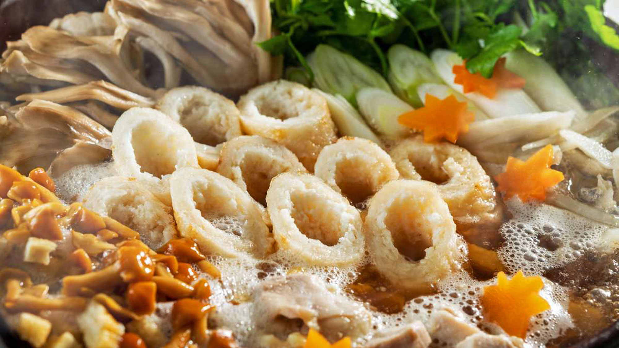 ＜朝食ビュッフェ＞きりたんぽ鍋