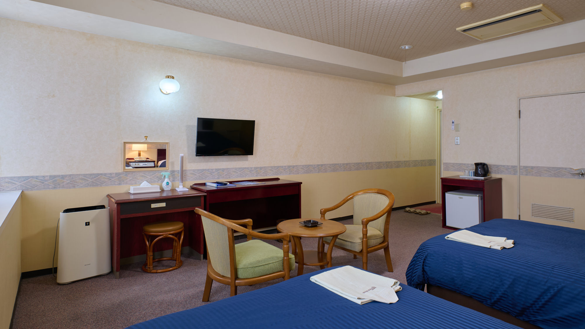 ツインB★36平米■Wi-Fi接続無料