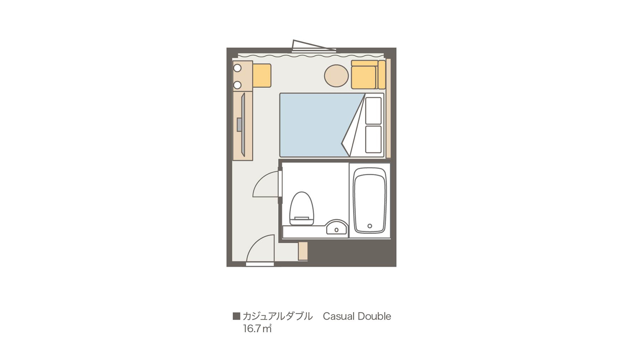 カジュアルダブル図面