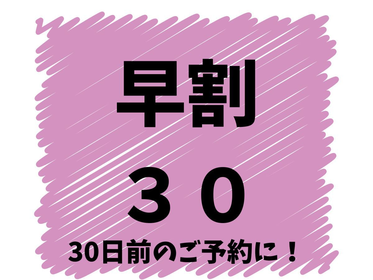 【さき楽３０】★素泊まり★３０日前のご予約に♪お仕事にも観光にも最適♪【楽天ポイント５％】