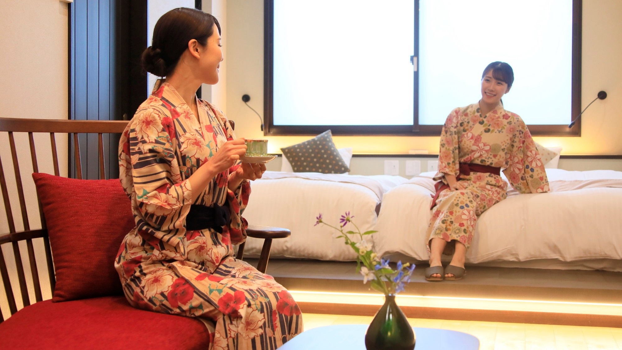 ■【禁煙】温泉半露天風呂付特別室〜「花扇」kasen 〜