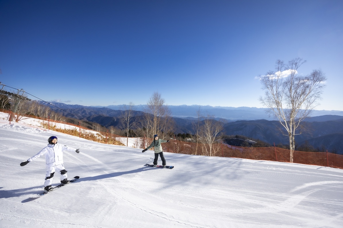 【おとぎ亭限定◆1日ゴンドラ・リフト券付】≪2食付≫スキーで遊んで”雲海玉手箱”と昼神温泉を愉しむ♪