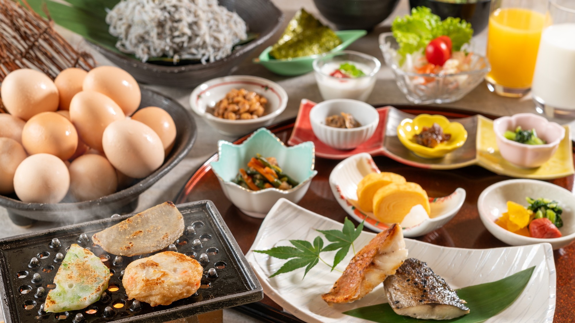 【朝食付プラン】一日の始まりはおいしい朝食から！【ペット可】