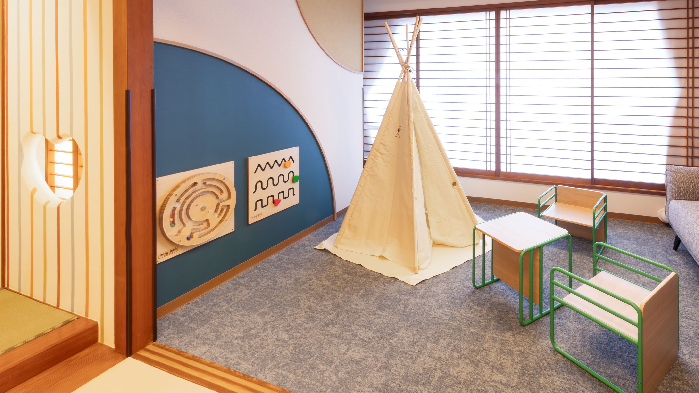 スーペリア和室10＋6畳キッズルーム（2段ベッド付）