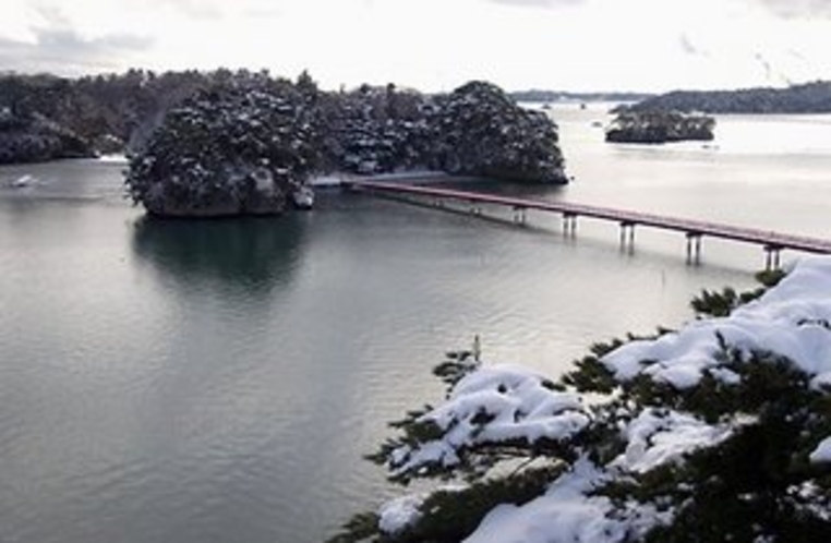 松島　冬景色