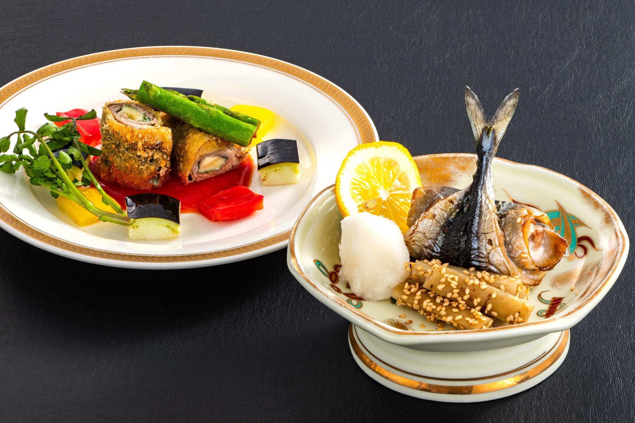 料理長こだわりの季節の会席〜（6月特別料理：入梅鰯会席）