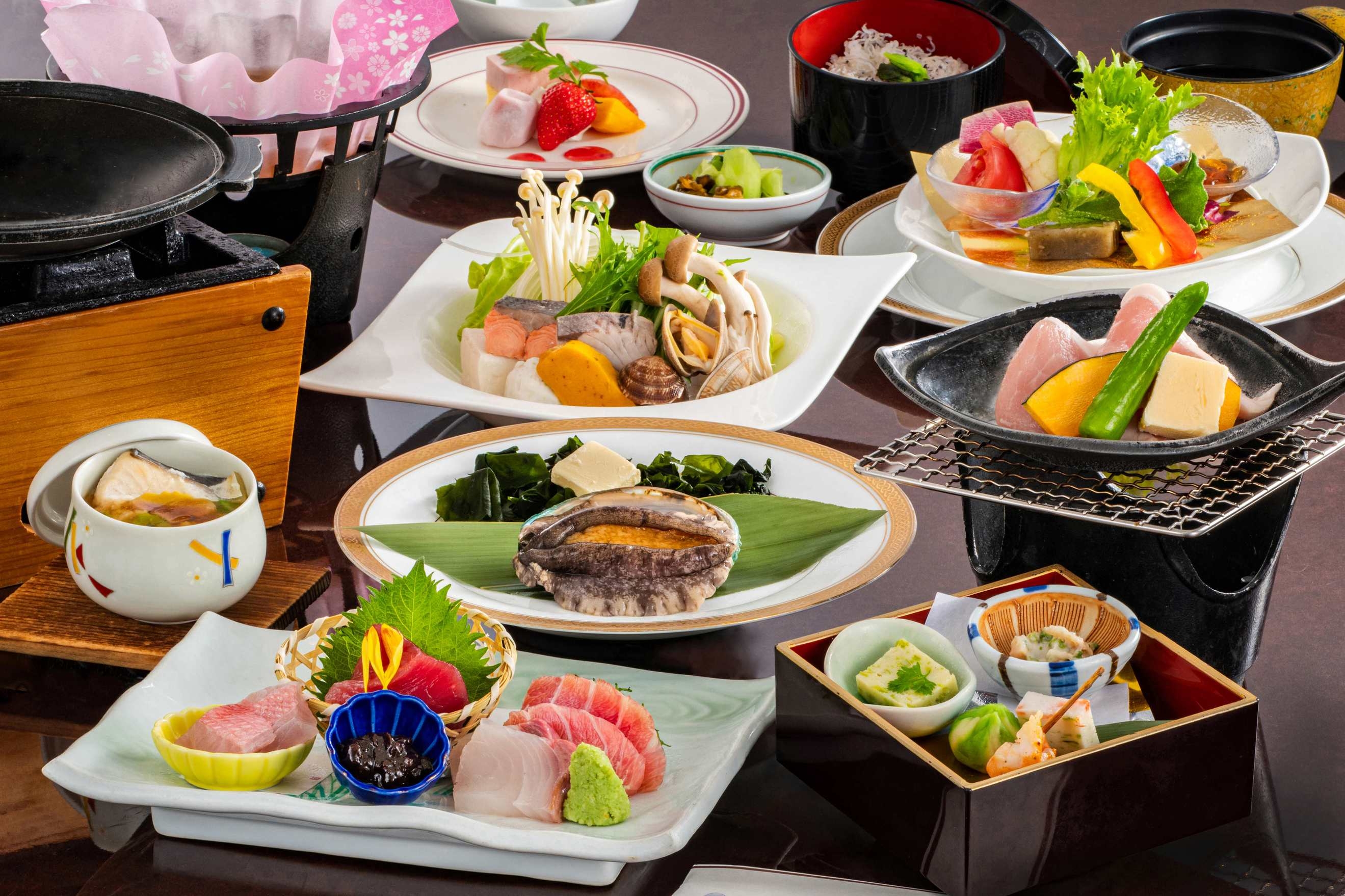 【早割45】　4000円お得な！犬吠埼温泉元湯　ちょっぴり贅沢に〜夕食時あわび付プラン
