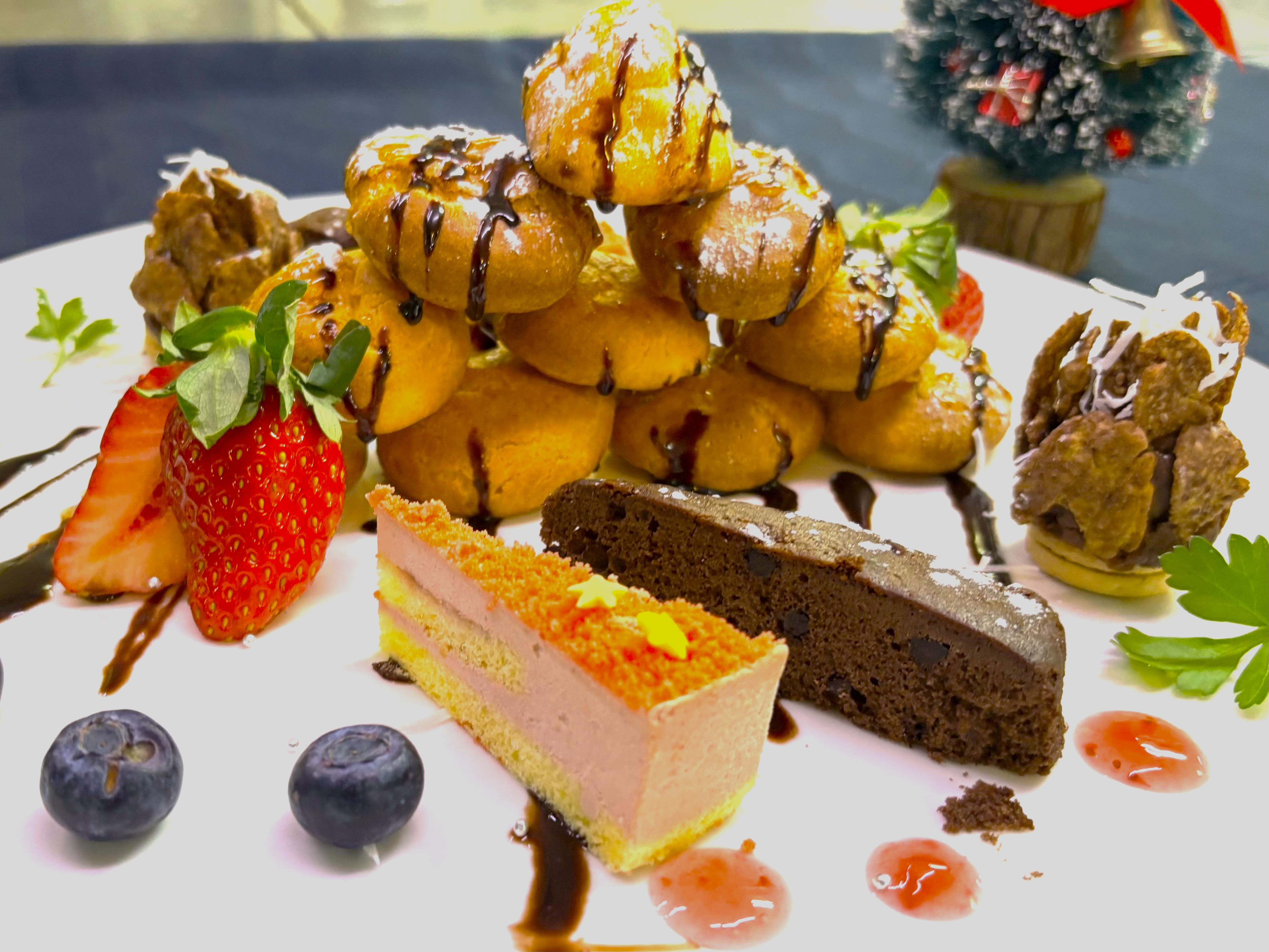 クリスマスプラン限定特別デザート