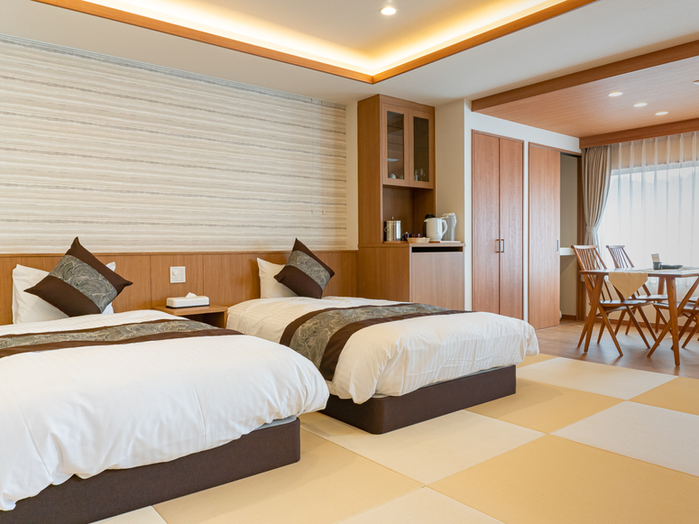 【23年3月11日完成 撫子・杏】露天風呂付/和モダン和洋室