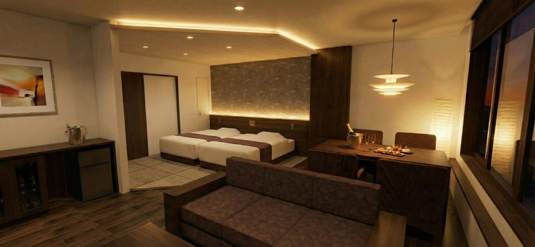 【2026年1月完成リニューアル客室】素泊りプラン★湯河原駅から徒歩2分！城山の天然温泉を満喫♪