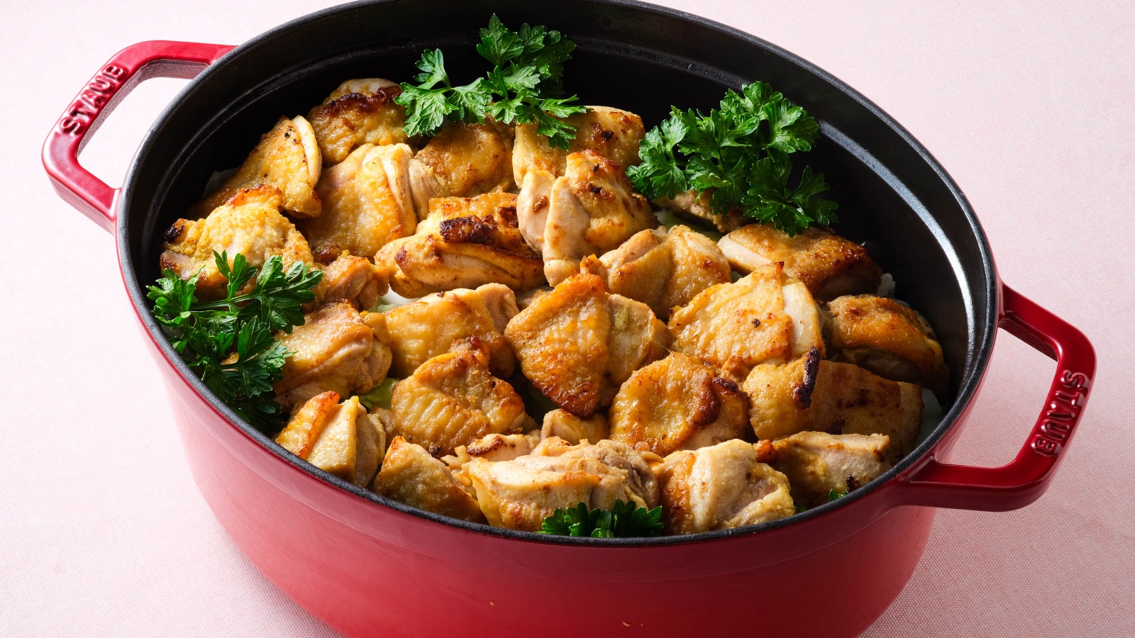 タンドリーチキン &times; たのはたヨーグルト