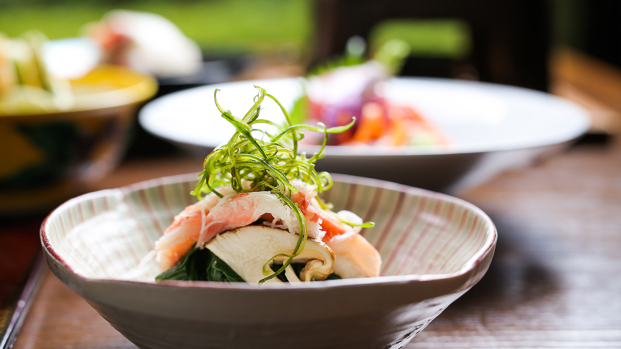 【料理】多彩な表現を持つ日本料理でひとときの贅沢を