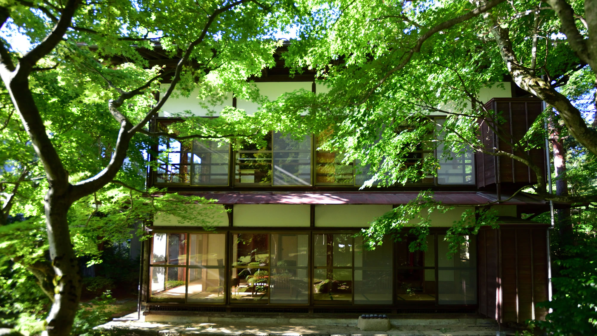 【離れ松涛亭】明治の建物そのままに、２階建離れ「松濤亭」