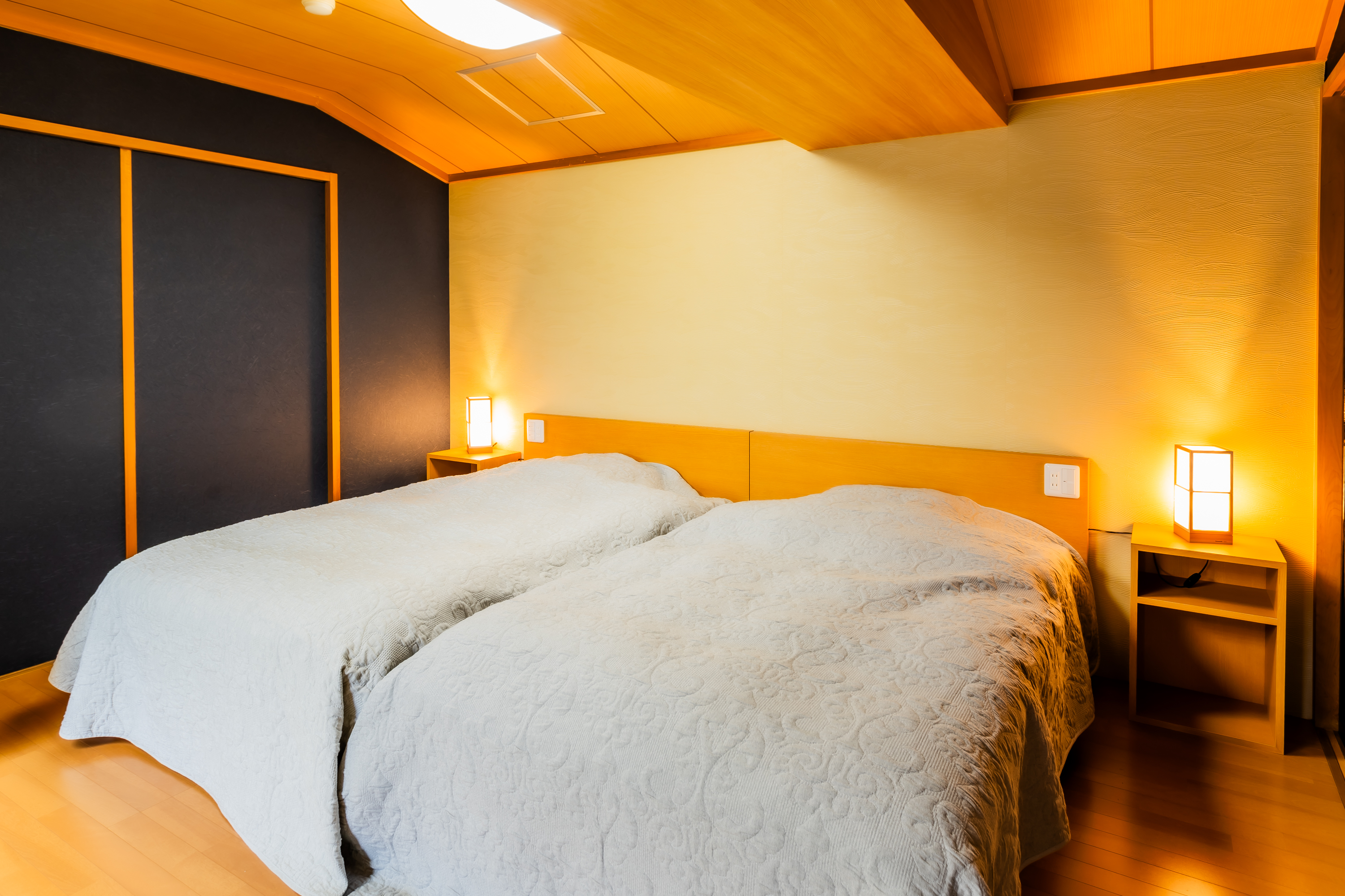 露天風呂付特別室「春待月」