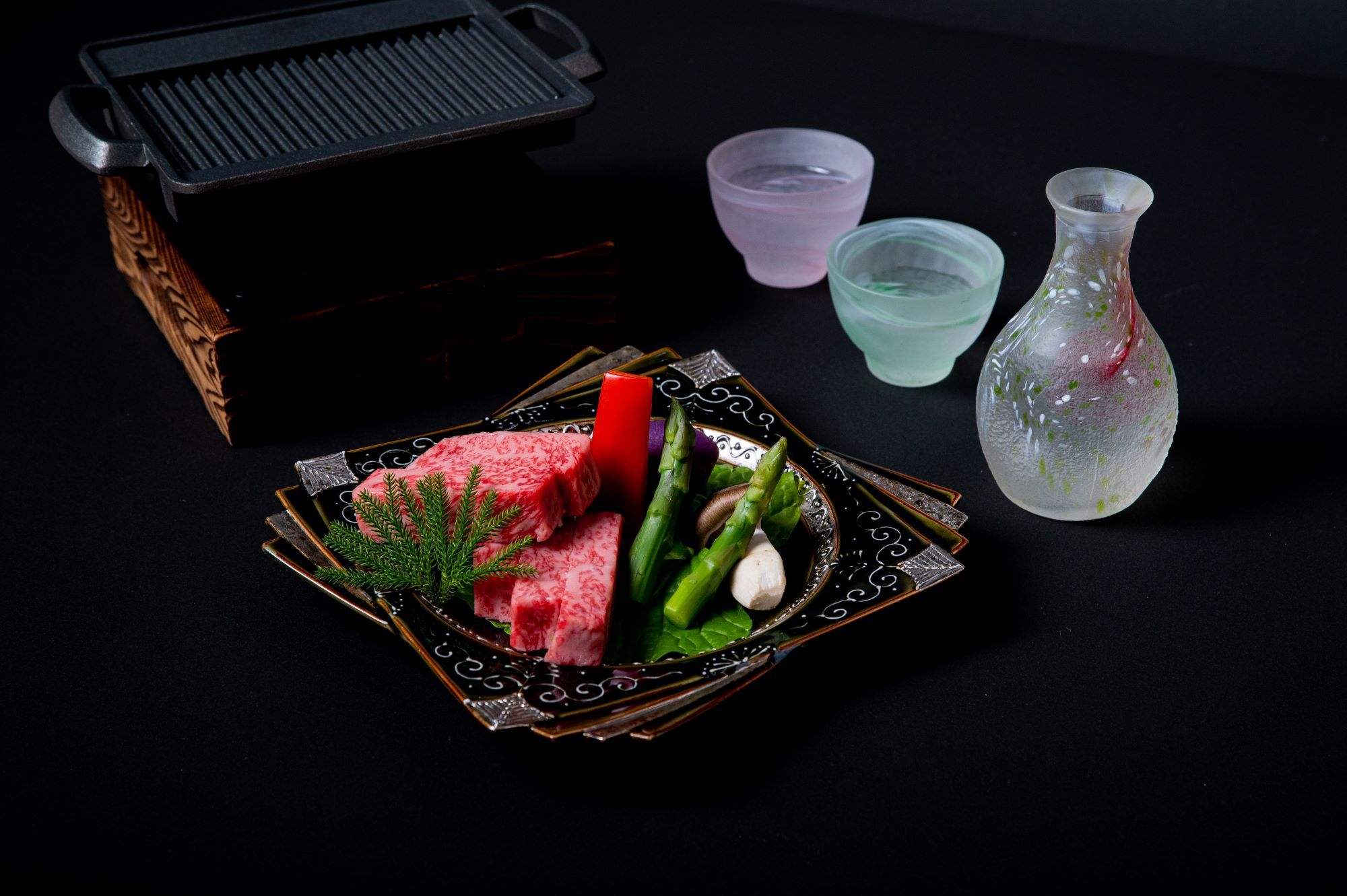 【飛騨牛増量】お肉好きの方にお薦め！最上級飛騨牛ステーキ70gと飛騨の地酒付きプラン