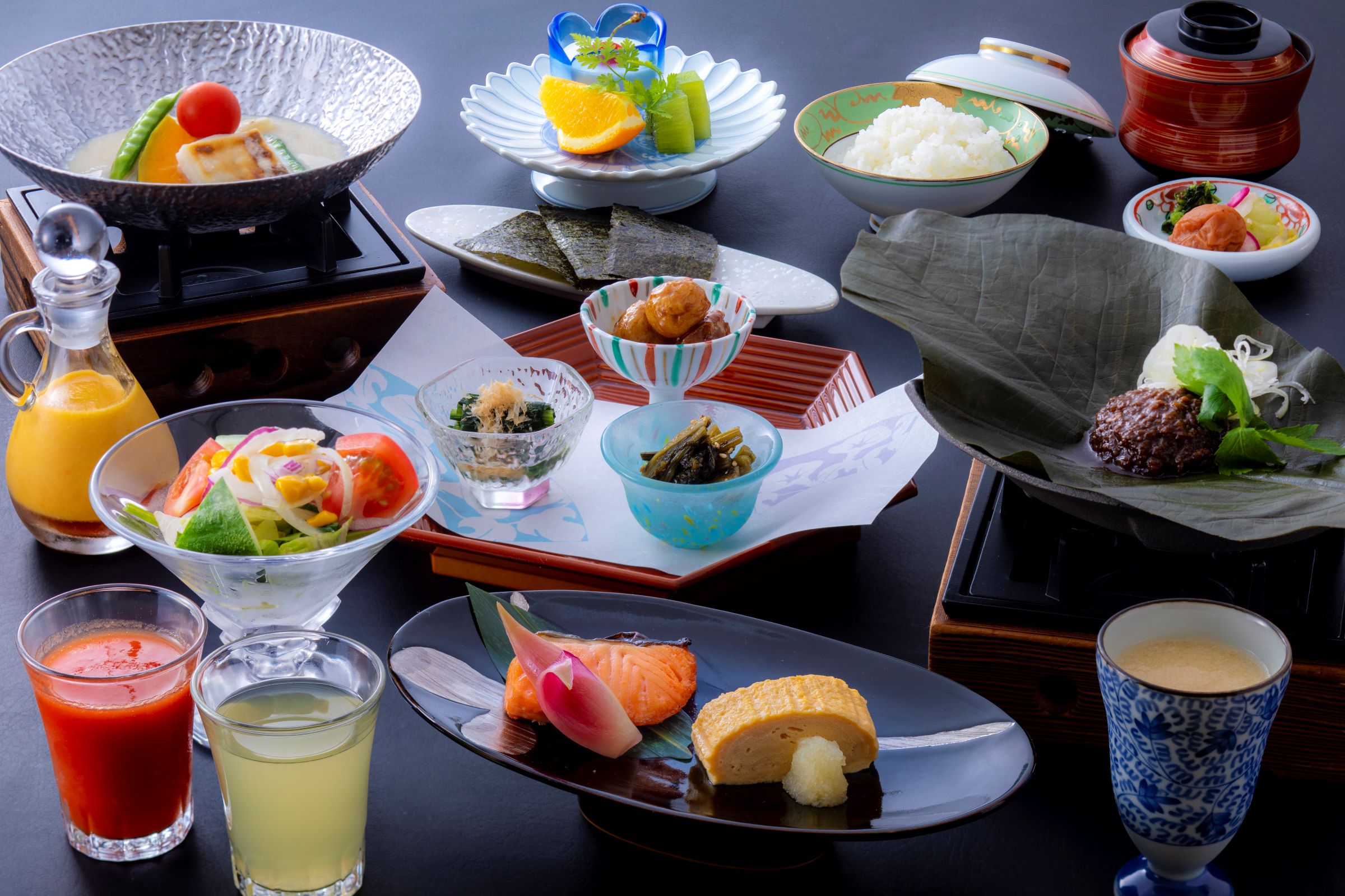 朝食一例