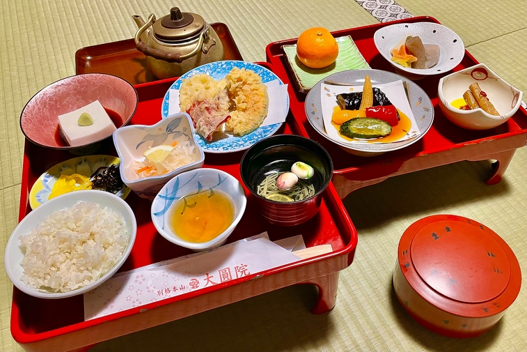 【みちの旅】二の膳スタンダード精進料理プラン