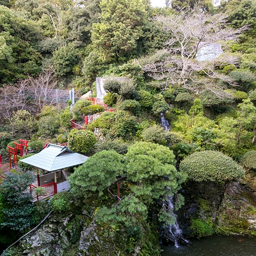 徳島グランドホテル偕楽園 日本庭園