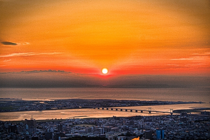 ★大晦日限定・眉山からの初日の出・ロープウェイ往復チケット付プラン朝食付★