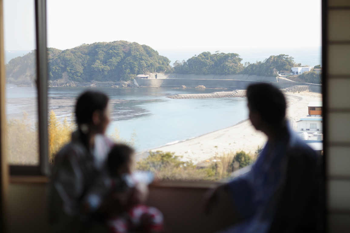 坪庭露天風呂付き和室