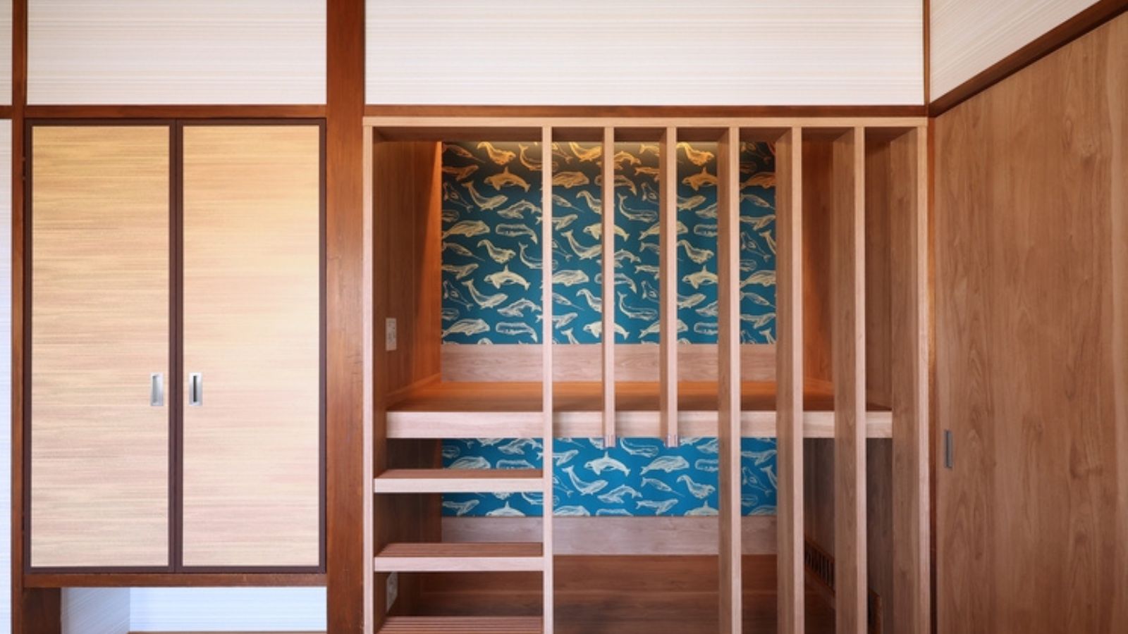 ２段ベッド付！ファミリーキャビンルーム（お子様専用の寝どころ）