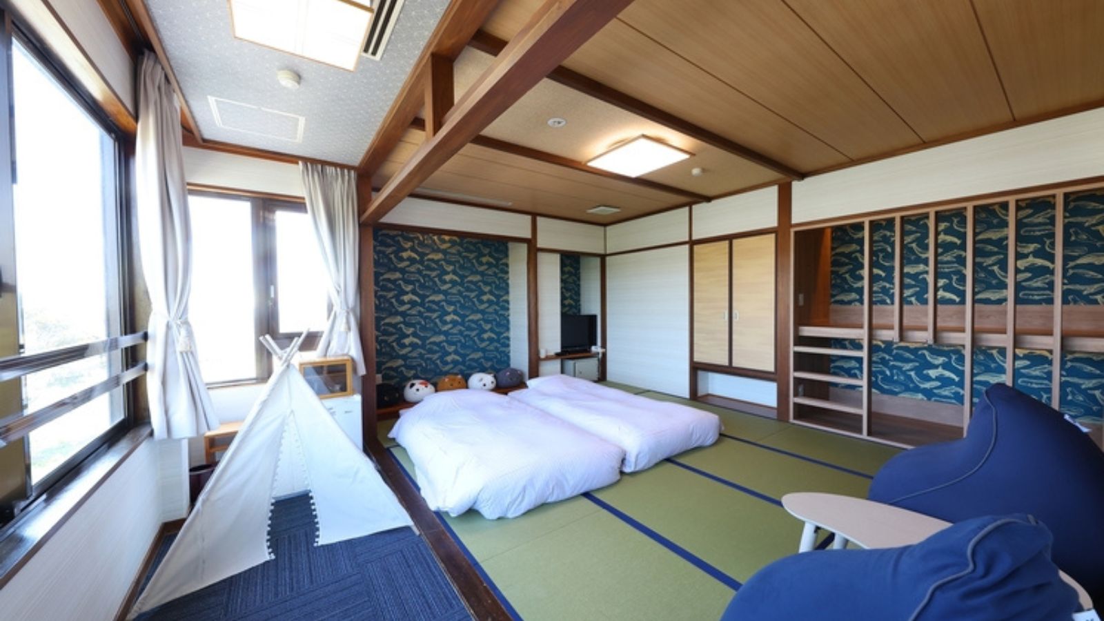 ２段ベッド付！ファミリーキャビンルーム（和室一例）