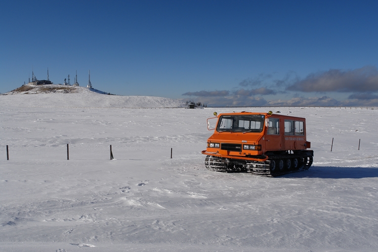 雪上車体験　12月中旬～3月下旬　宿泊者無料