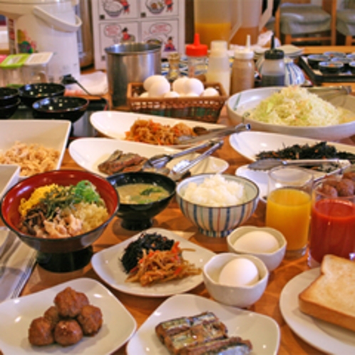 奄美の郷土料理「鶏飯」が特におすすめ！☆軽朝食☆ご宿泊のお客様に無料でお召し上がりいただいています。