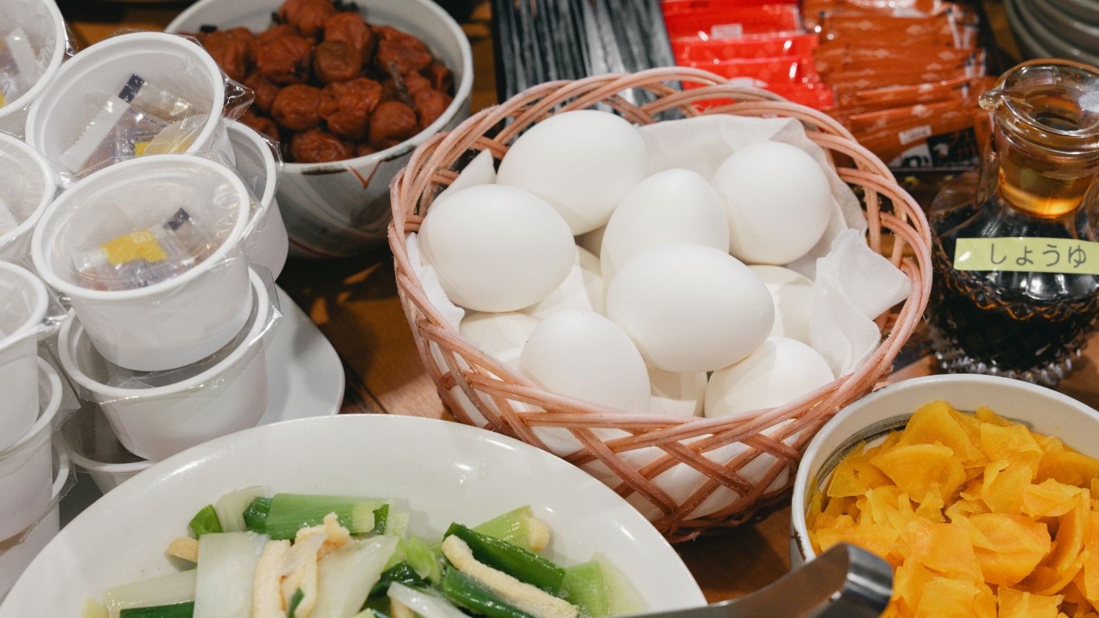 【朝食バイキング】