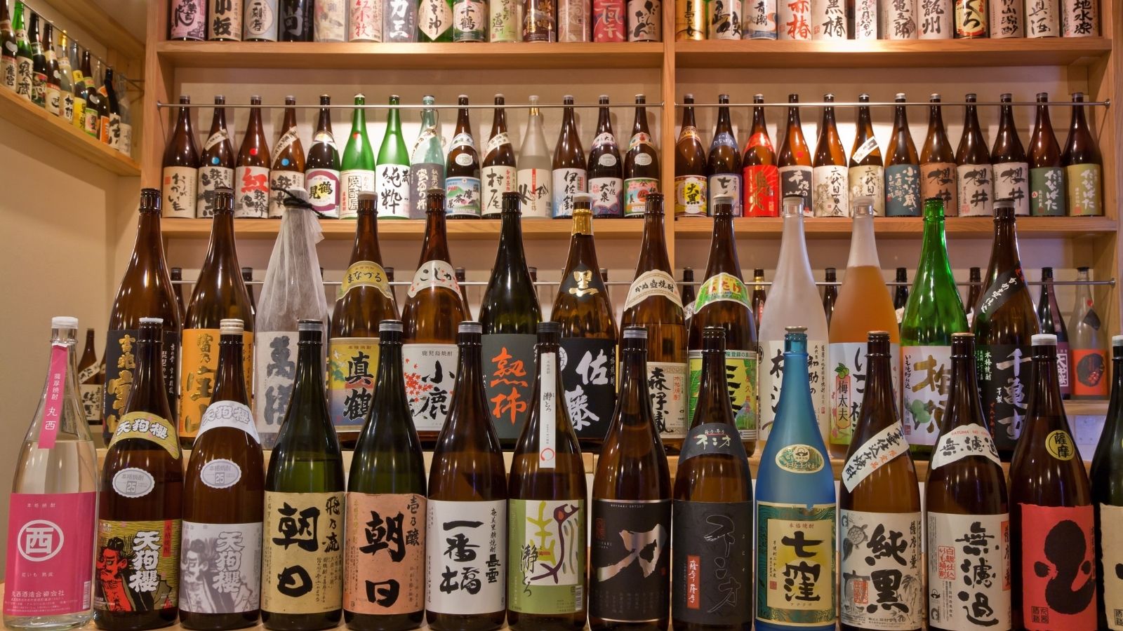 鹿児島ならではの本格芋焼酎をご賞味ください