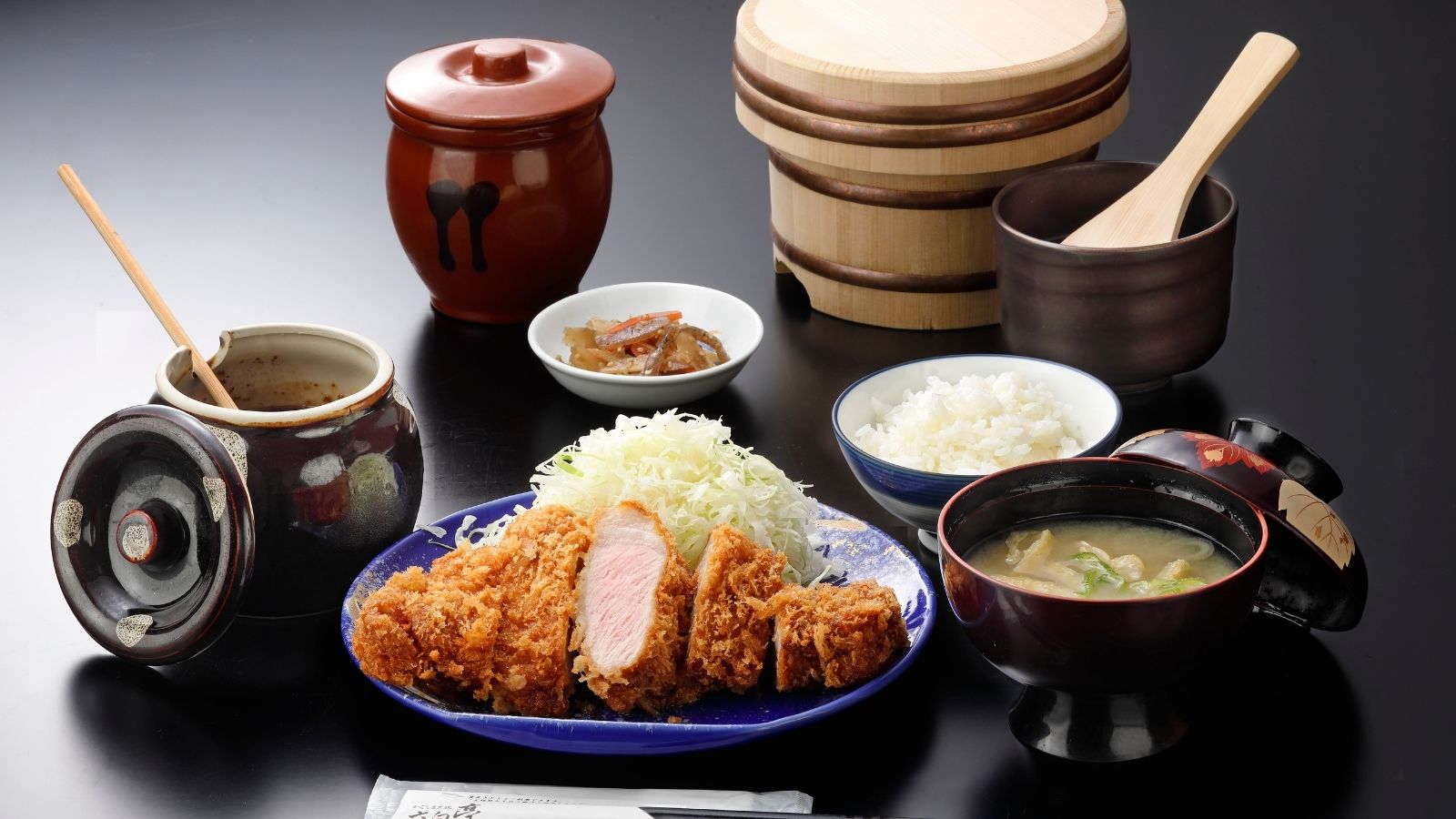 熟成ロースかつ定食