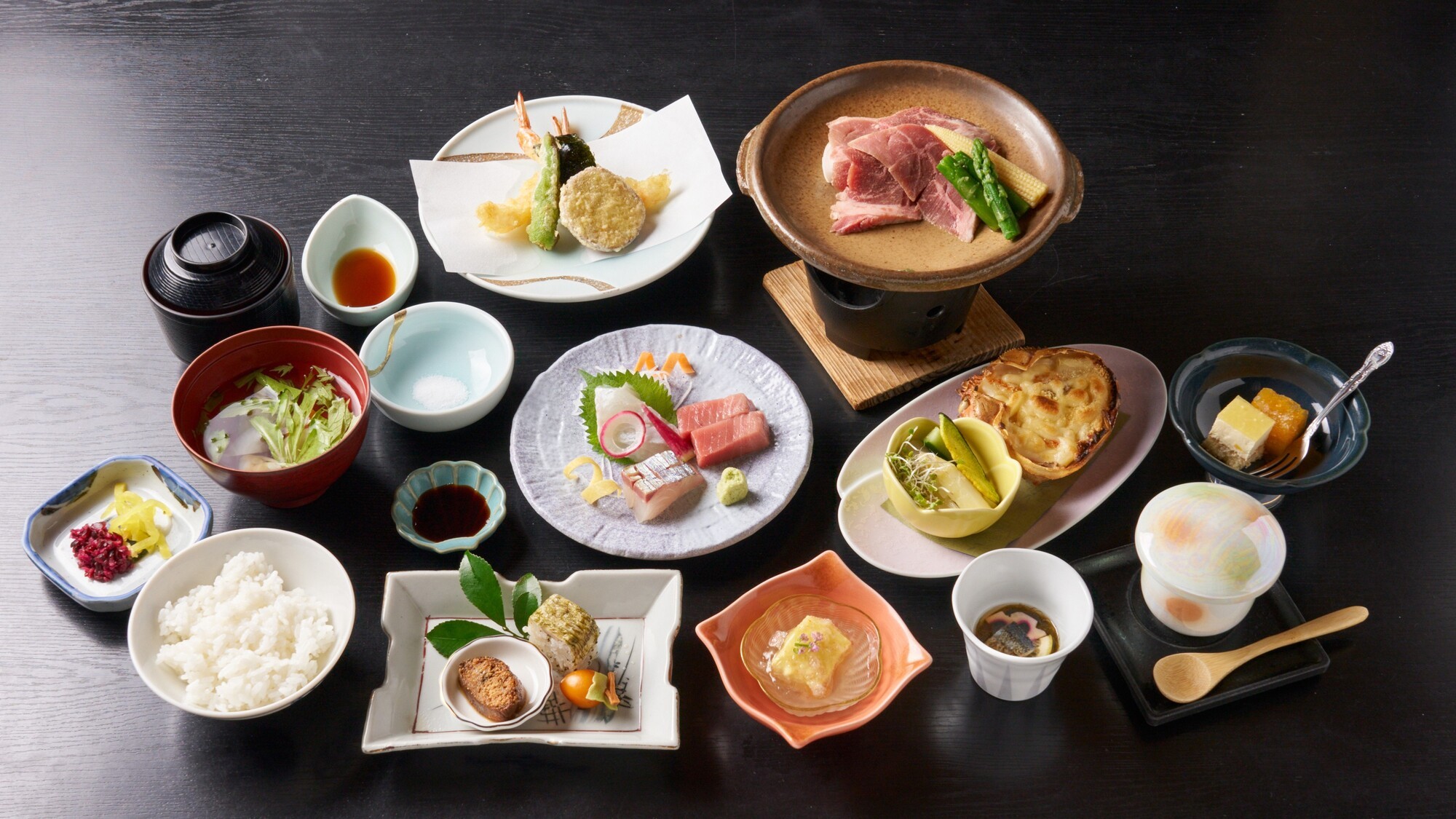 【夕食】素敵な時間を小浜荘で&hellip;