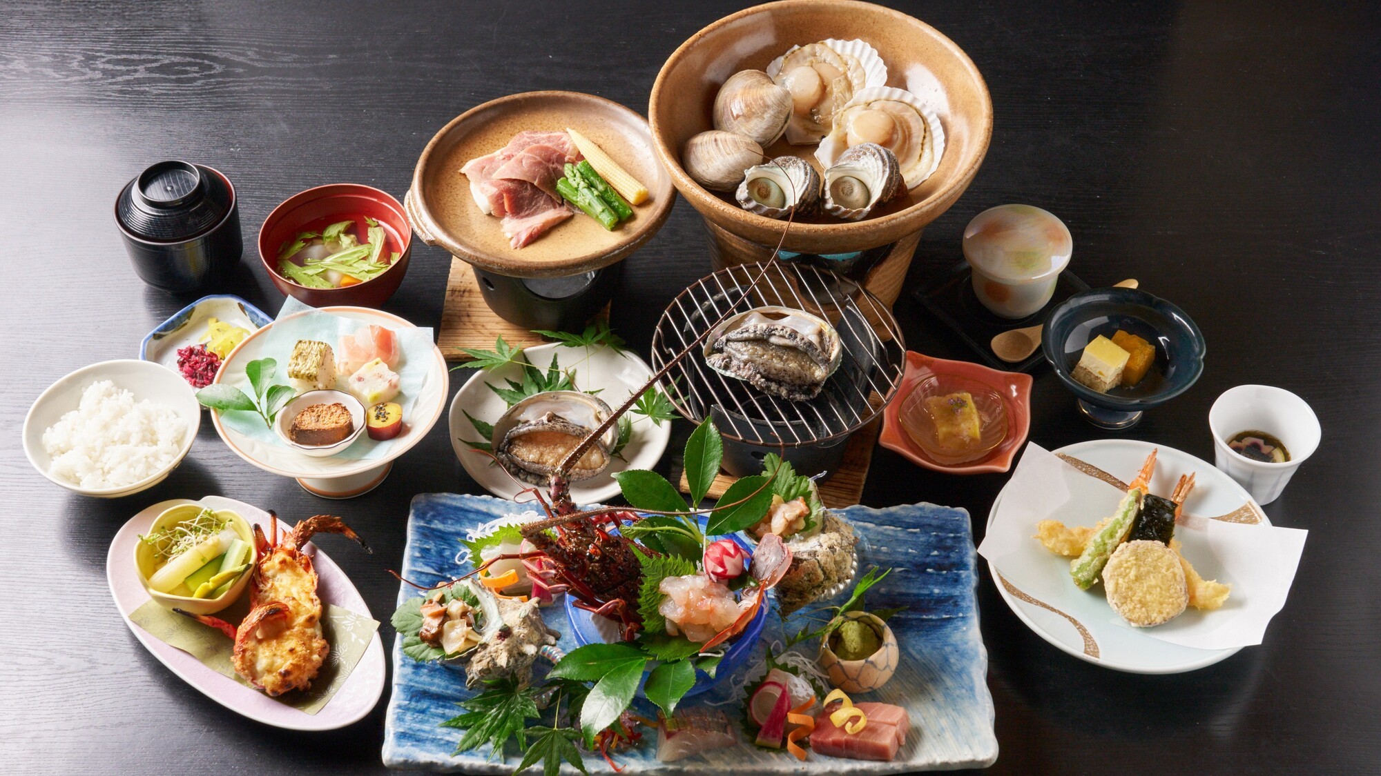 【鮑付き】伊勢志摩の幸、鮑を味わう旬の味覚デラックスプラン★〈一泊夕朝食付〉