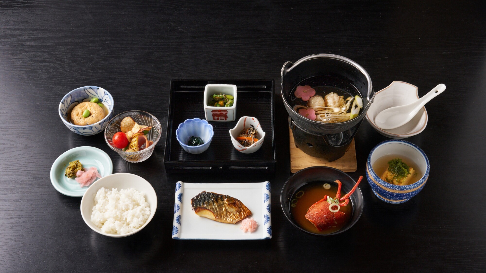 【朝食】小浜荘こだわりの朝食