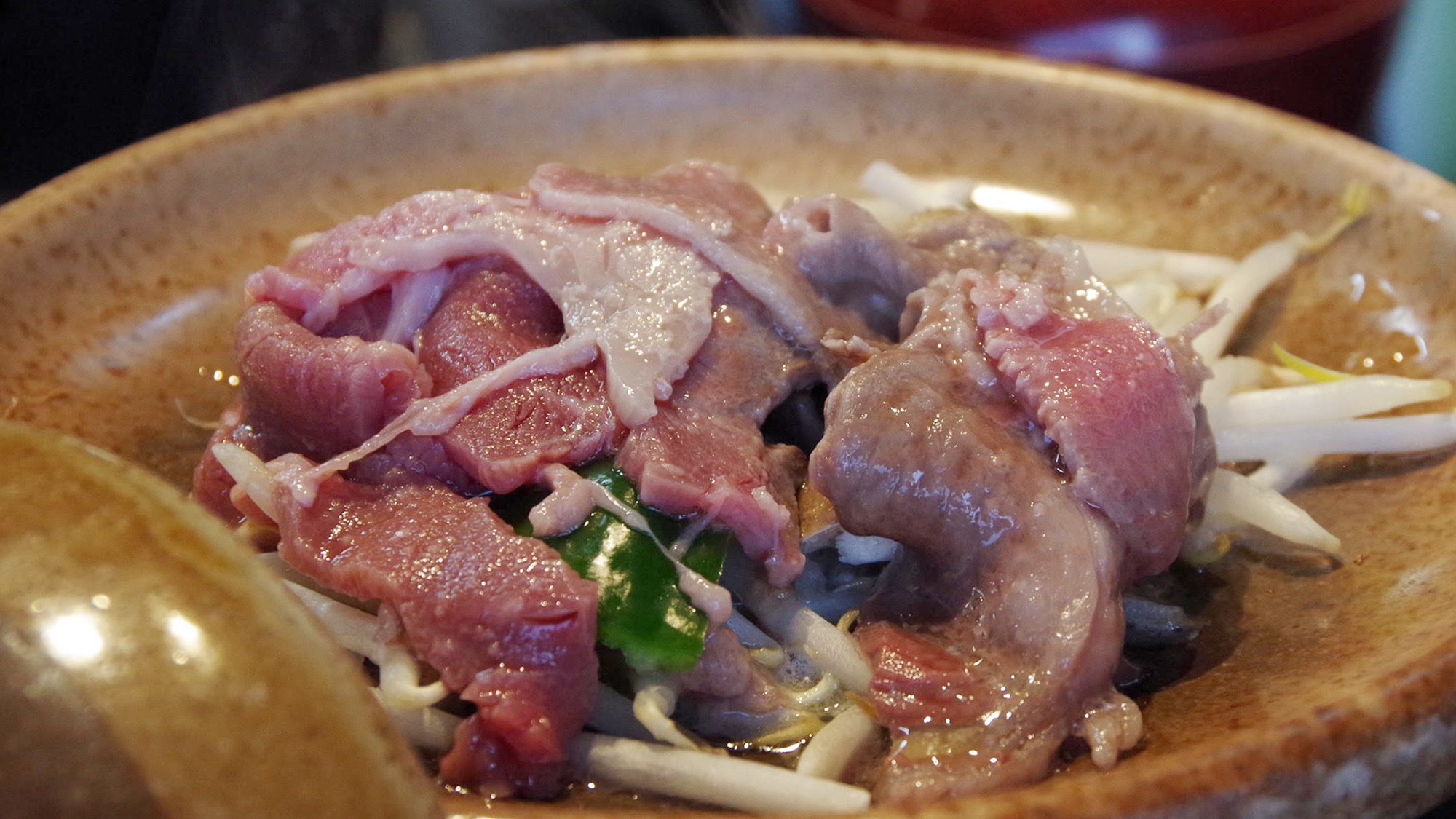 【夕食】牛肉陶板焼き