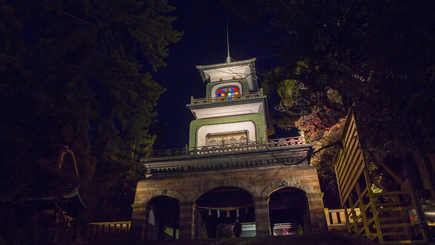 尾山神社(夜)